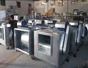 兴宜双进风厨房排油烟外侧电机DT柜式风机 办公环境空气净化的高效选择